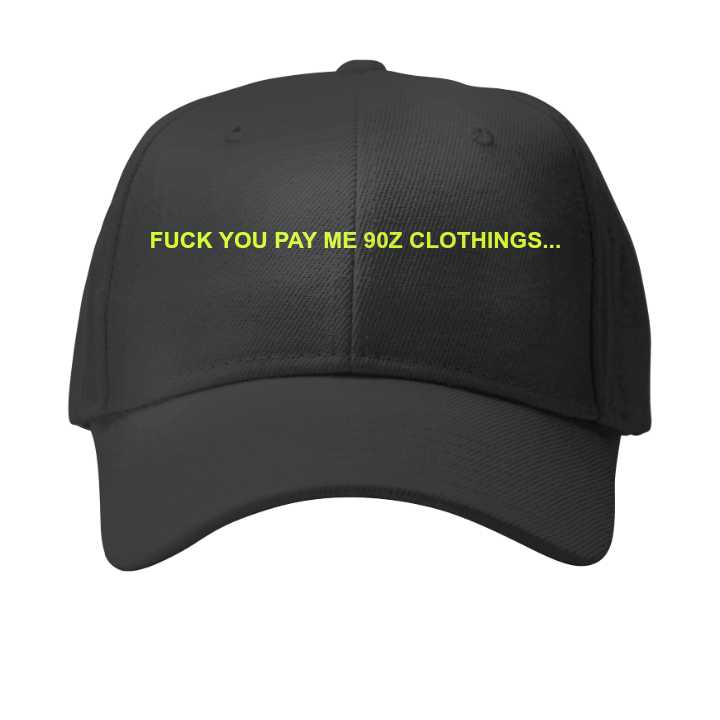 Custom Embroidery Baseball Hat - Custom Text